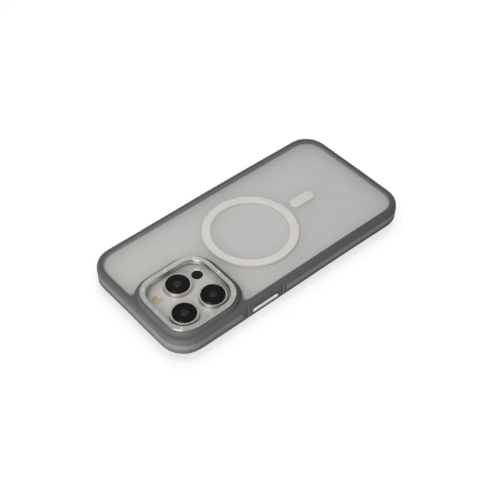 Joko İphone 14 Pro Max Kılıf Rocky Magsafe Kapak - Gümüş