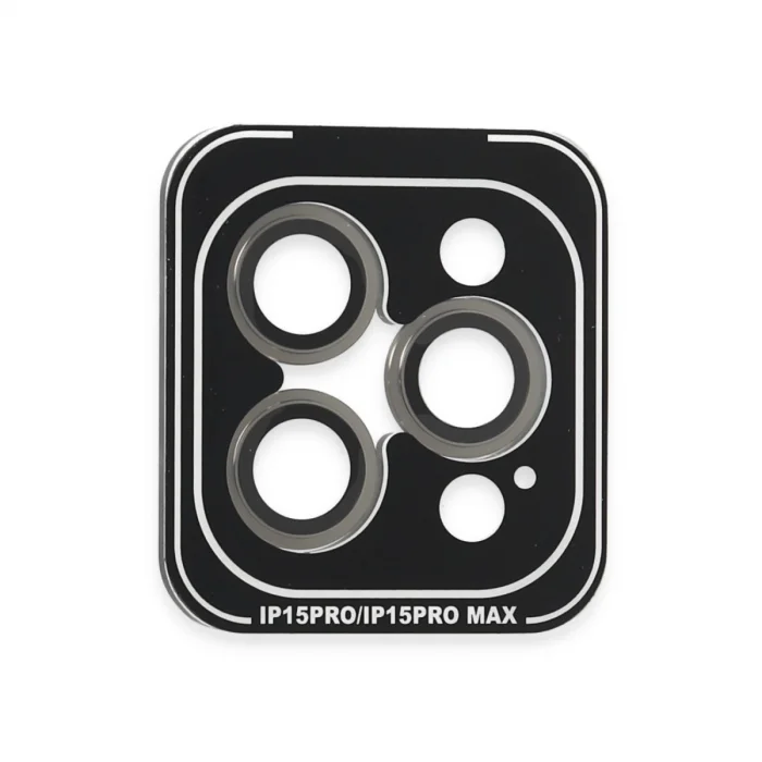 Joko İphone 15 Pro Max Pvd Metal Kamera Lens - Gri