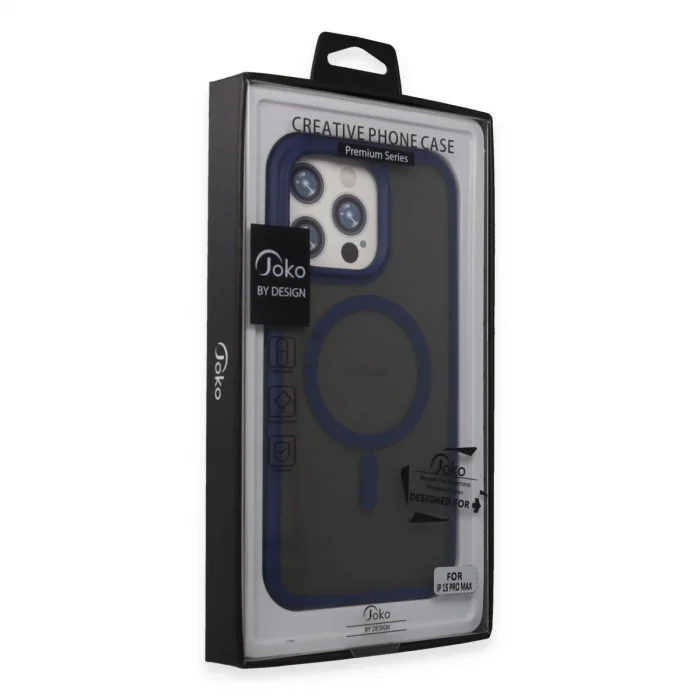 Joko İphone 15 Toras Airbag Magsafe Kapak - Lacivert