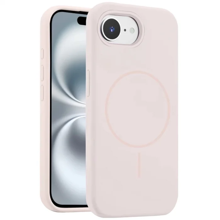 Joko İphone 16e Kılıf Jully Magsafe Kapak - Pudra