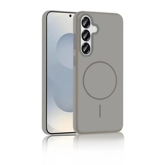 Joko Samsung Galaxy S23 Fe Broş Magsafe Kapak - Çöl Titanyum