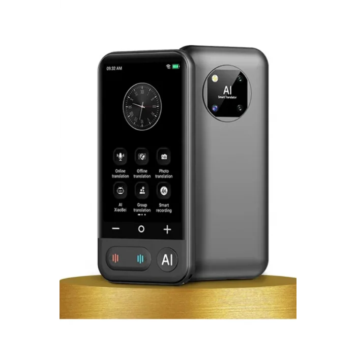 Kameralı 140 Dilde Wifi Özellikli Translator Elektronik Çeviri Cihazı Türkçe Menü