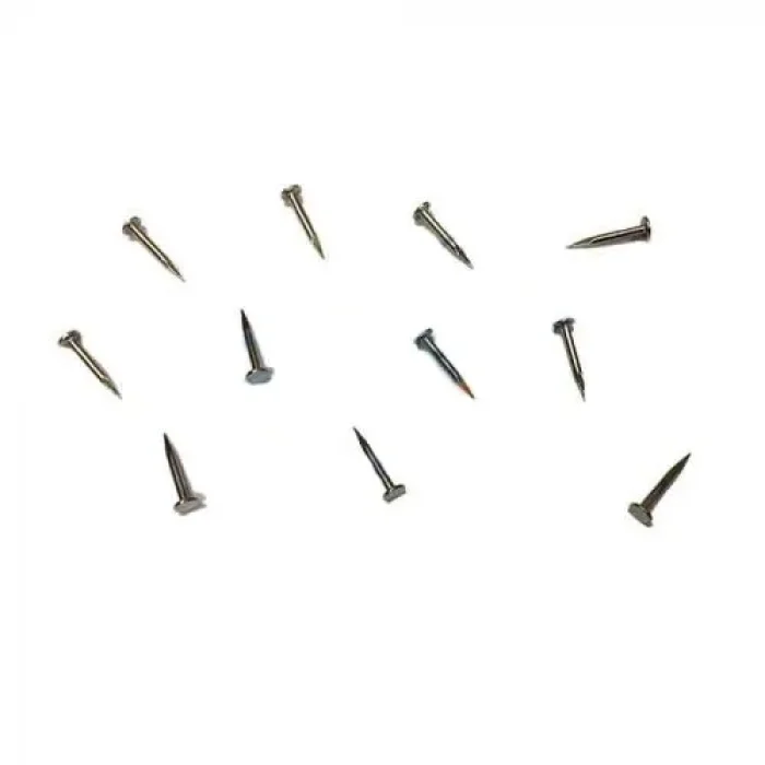 Klips, Menteşe, Ayağı Çivisi 9mm Çelik - Siyah 100gr