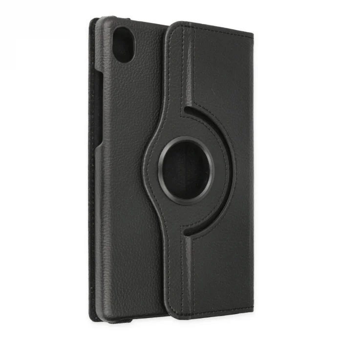 Lenovo Tab M8 Kılıf 360 Tablet Deri Kılıf - Siyah