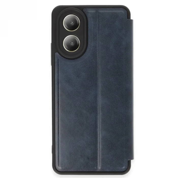 Oppo A38 Kılıf Flip Cover - Lacivert