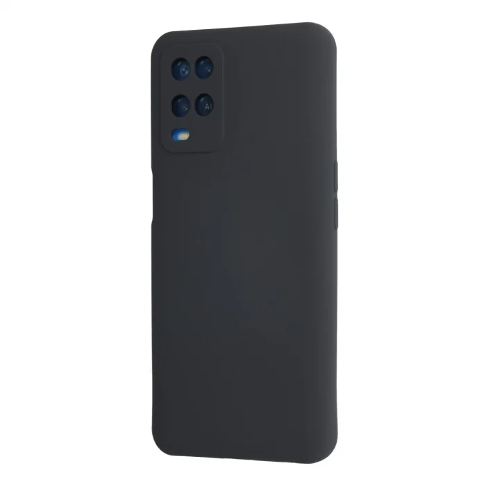 Oppo A54 4g Kılıf Nano İçi Kadife Silikon - Lacivert