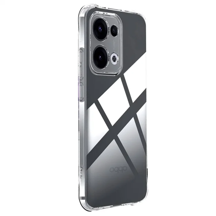 Oppo A6 Pro 4g Lüx Şeffaf Silikon - Şeffaf