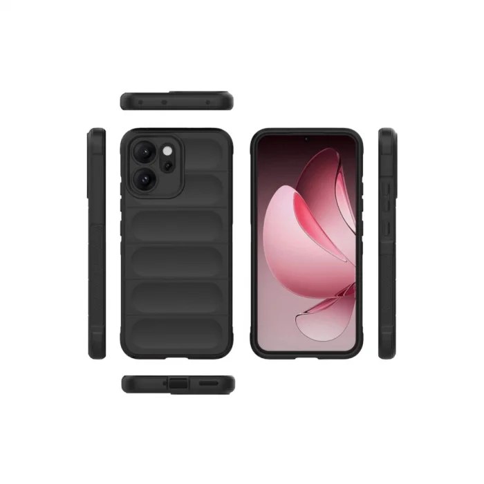 Oppo Reno 14f Optimum Silikon - Siyah