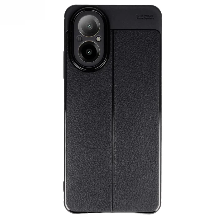 Realme 12 Lite Kılıf Auto Focus Kapak - Siyah