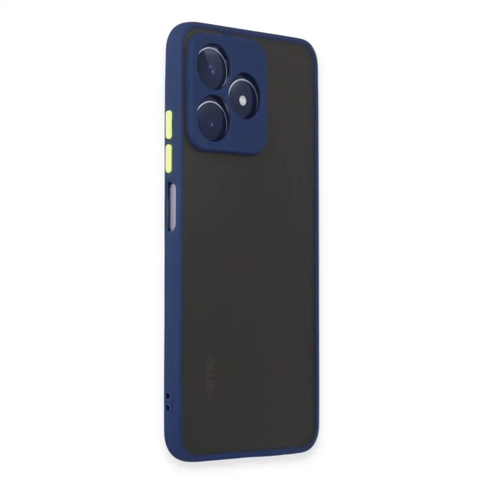 Realme C53 Kılıf Montreal Silikon Kapak - Lacivert
