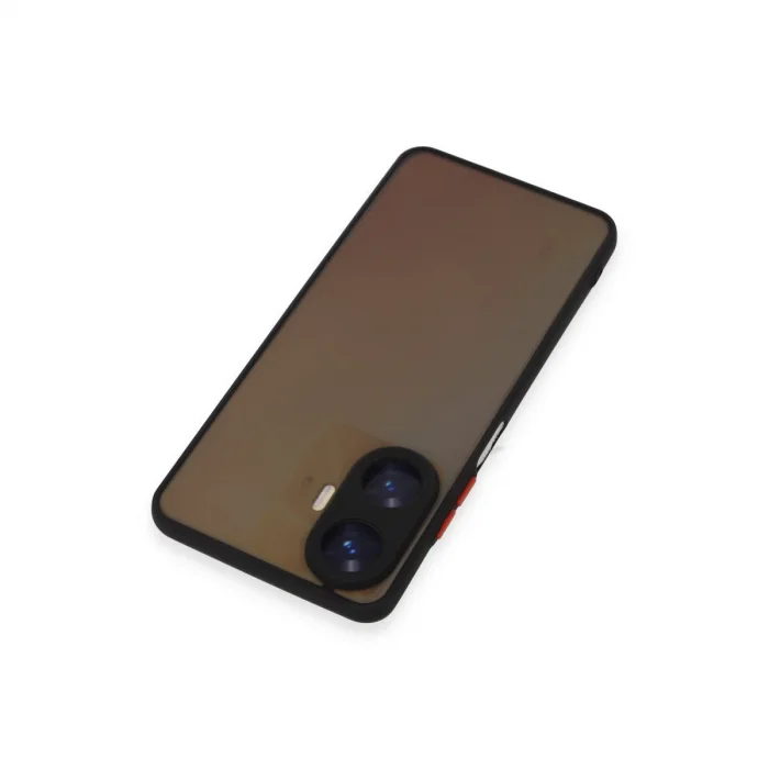 Realme C55 Kılıf Montreal Silikon Kapak - Siyah