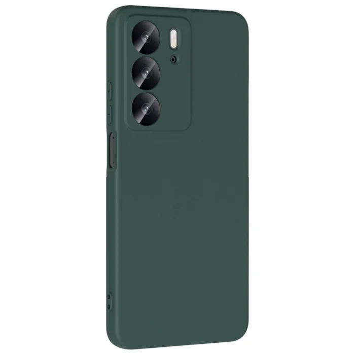 Realme C75 4g First Silikon - Koyu Yeşil