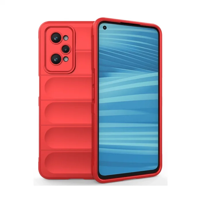 Realme Gt2 5g Kılıf Optimum Silikon - Kırmızı