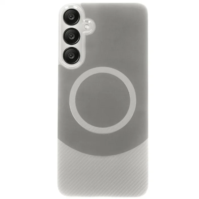 Samsung A36 Kılıf Maya Karbon Kapak - Gri