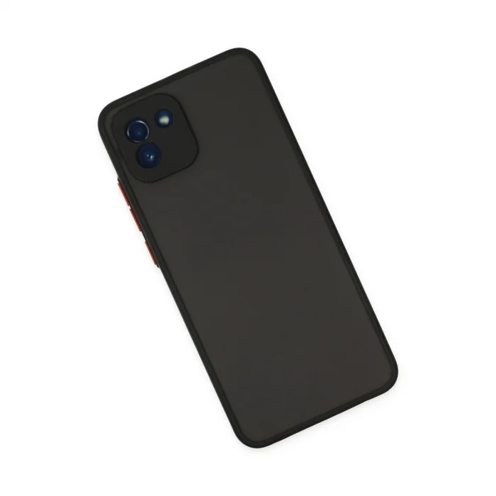 Samsung Galaxy A03 Kılıf Montreal Silikon Kapak - Siyah