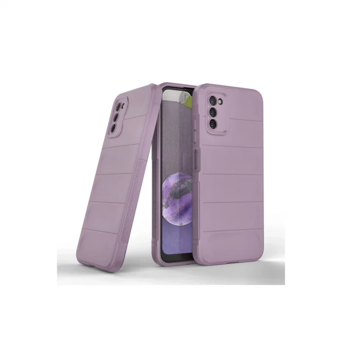 Samsung Galaxy A03s Kılıf Optimum Silikon - Mor