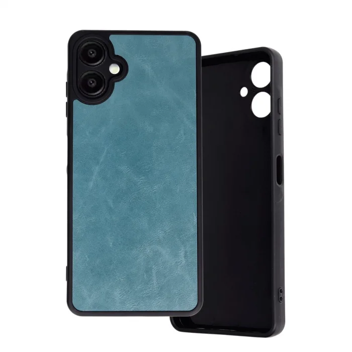 Samsung Galaxy A06 Kılıf Aras Deri Kapak - Açık Yeşil