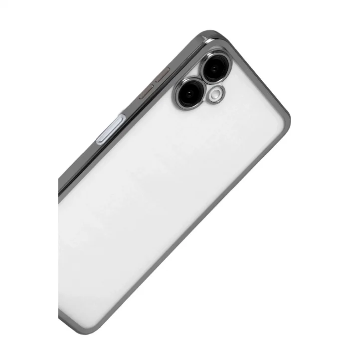 Samsung Galaxy A07 4g Razer Lensli Silikon - Titan Gri