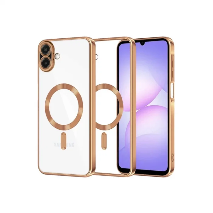 Samsung Galaxy A07 Kross Magneticsafe Kapak - Çöl Titanyum