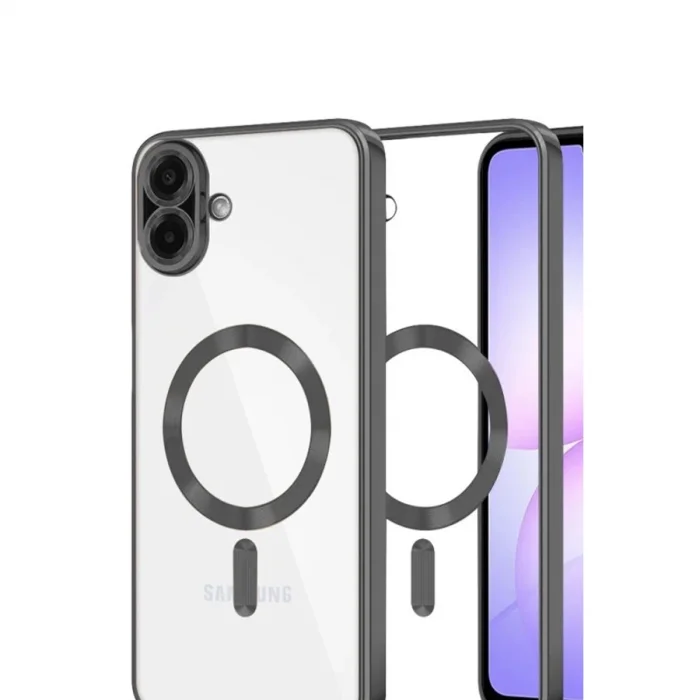 Samsung Galaxy A07 Kross Magneticsafe Kapak - Siyah