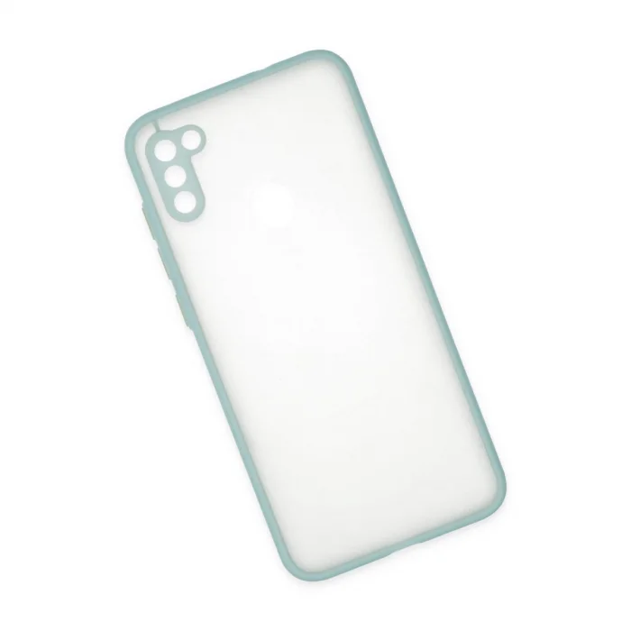 Samsung Galaxy A11 Kılıf Montreal Silikon Kapak - Turkuaz