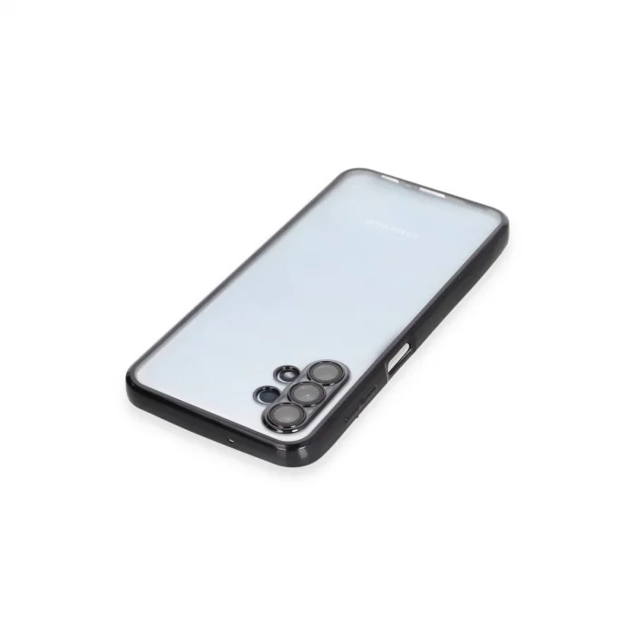 Samsung Galaxy A13 4g Kılıf Razer Lensli Silikon - Siyah