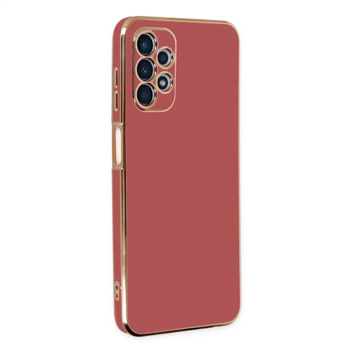 Samsung Galaxy A13 4g Kılıf Volet Silikon - Kırmızı