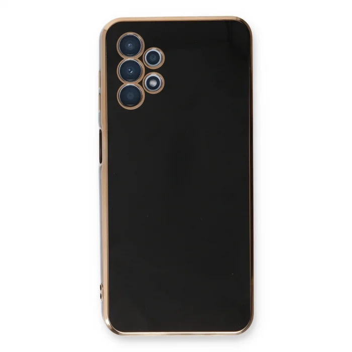 Samsung Galaxy A13 4g Kılıf Volet Silikon - Siyah