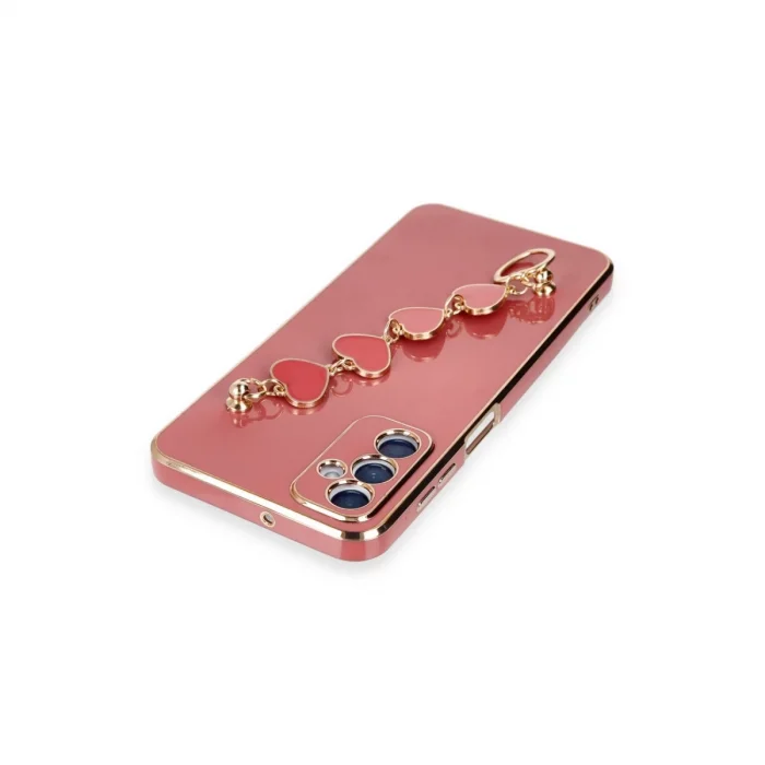 Samsung Galaxy A14 4g Kılıf Esila Silikon - Kırmızı