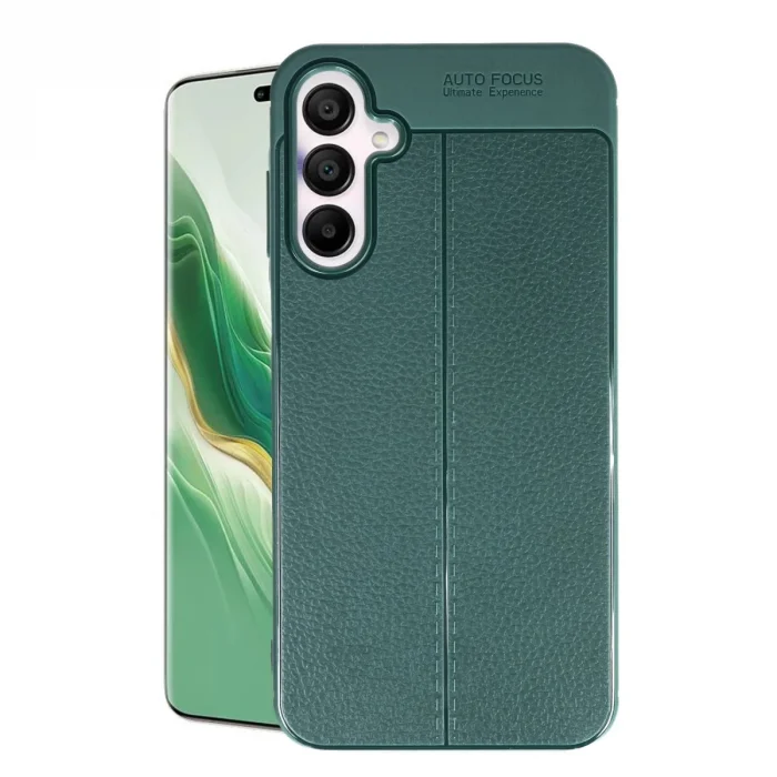Samsung Galaxy A15 4g Kılıf Auto Focus Kapak - Koyu Yeşil