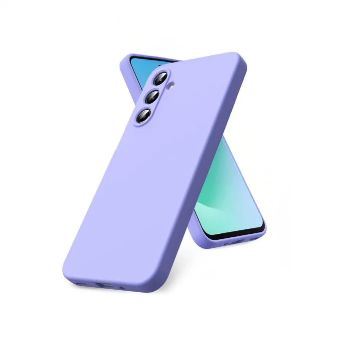 Samsung Galaxy A17 5g Nano İçi Kadife Silikon - Lila