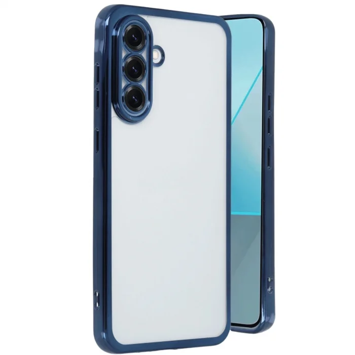 Samsung Galaxy A17 5g Razer Lensli Silikon - Lacivert