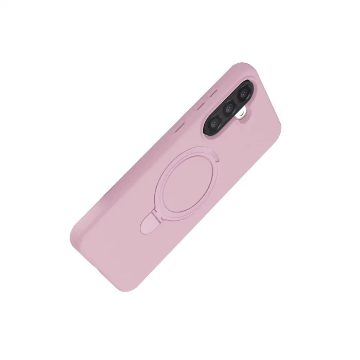 Samsung Galaxy A17 5g Regal Magsafe Standlı Kapak - Açık Pembe
