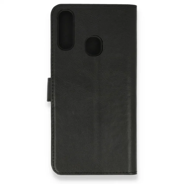 Samsung Galaxy A20s Kılıf Trend S Plus Kapaklı Kılıf - Siyah