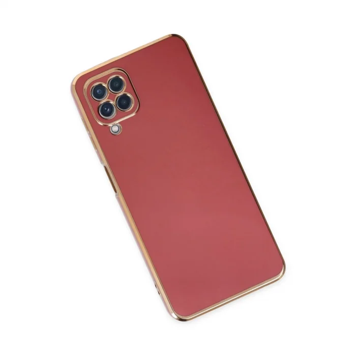 Samsung Galaxy A22 Kılıf Volet Silikon - Kırmızı