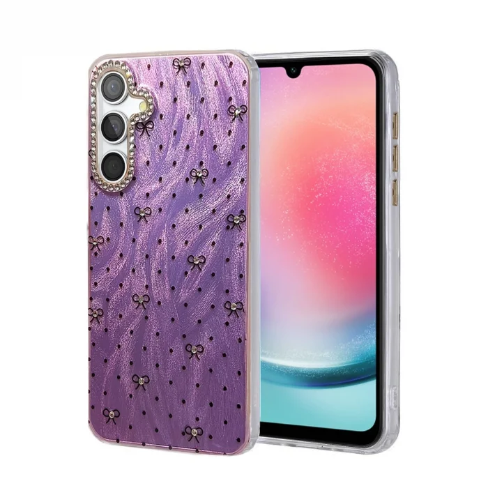 Samsung Galaxy A24 4g Kılıf Blade Aynalı Desenli Kapak - Desen 2