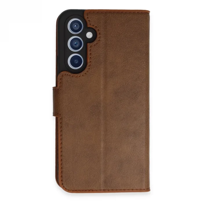 Samsung Galaxy A34 5g Kılıf Trend S Plus Kapaklı Kılıf - Taba