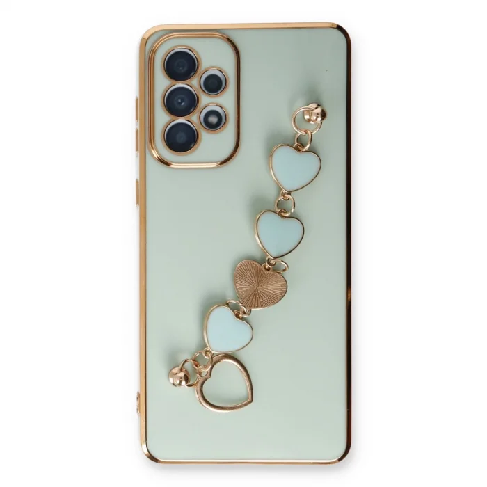 Samsung Galaxy A53 5g Kılıf Esila Silikon - Su Yeşili