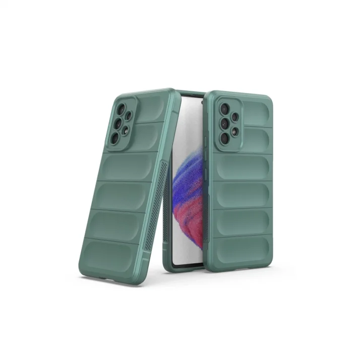 Samsung Galaxy A53 5g Kılıf Optimum Silikon - Koyu Yeşil