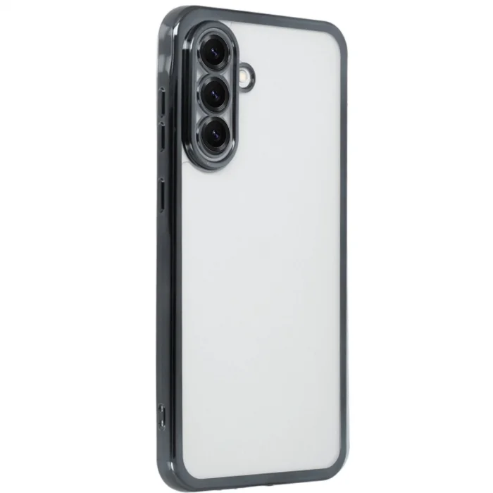 Samsung Galaxy A56 Kılıf Razer Lensli Silikon - Siyah