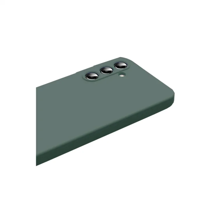 Samsung Galaxy A57 5g First Silikon - Koyu Yeşil