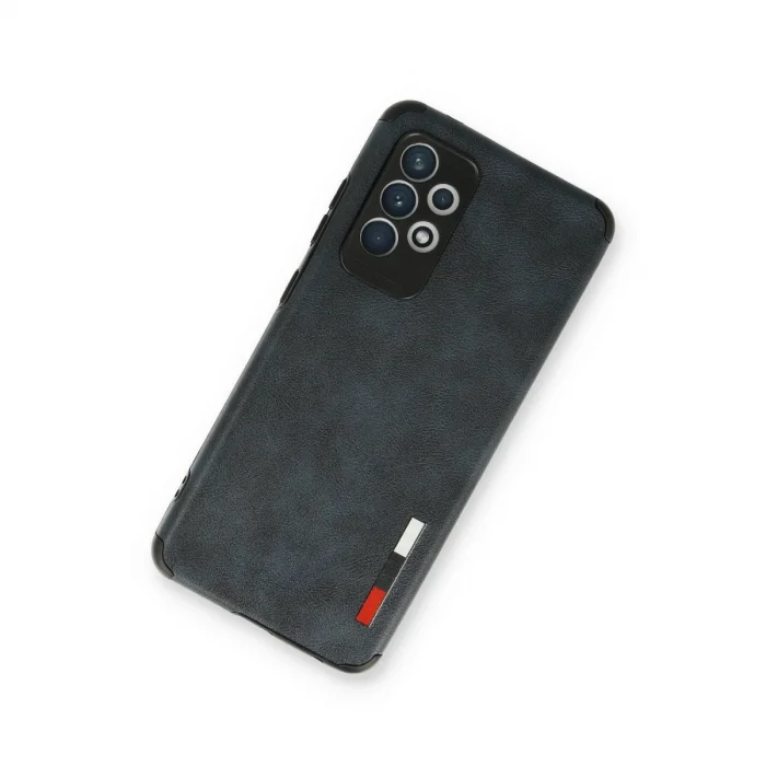 Samsung Galaxy A73 5g Kılıf Loop Deri Silikon - Lacivert