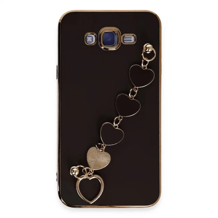 Samsung Galaxy J7 Kılıf Esila Silikon - Siyah