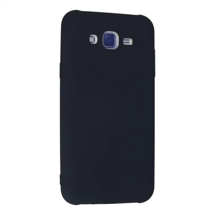 Samsung Galaxy J7 Kılıf Nano İçi Kadife Silikon - Lacivert