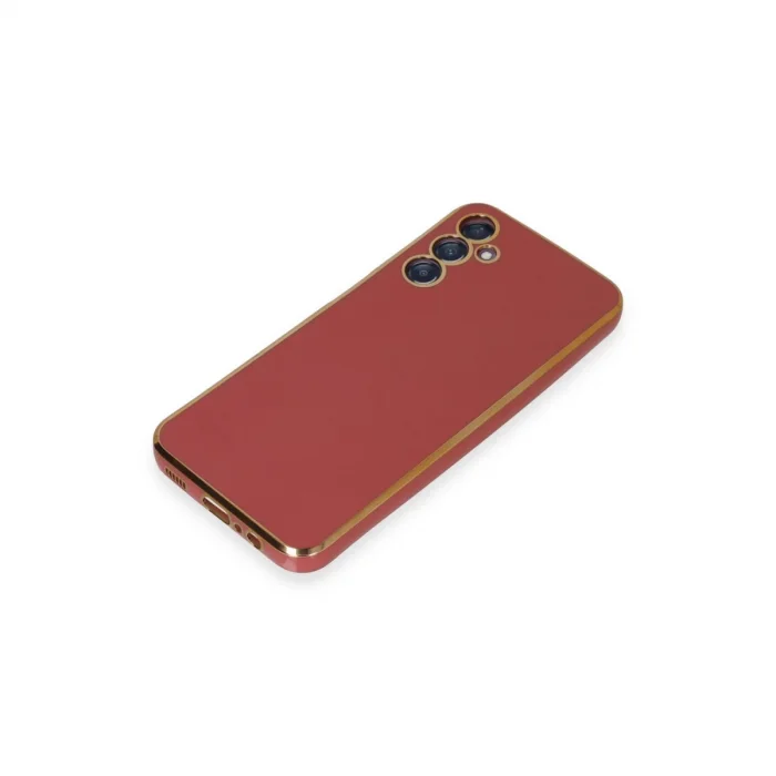 Samsung Galaxy M14 5g Kılıf Volet Silikon - Kırmızı