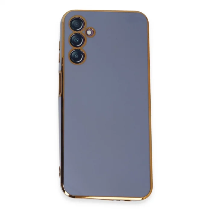 Samsung Galaxy M14 5g Kılıf Volet Silikon - Mavi