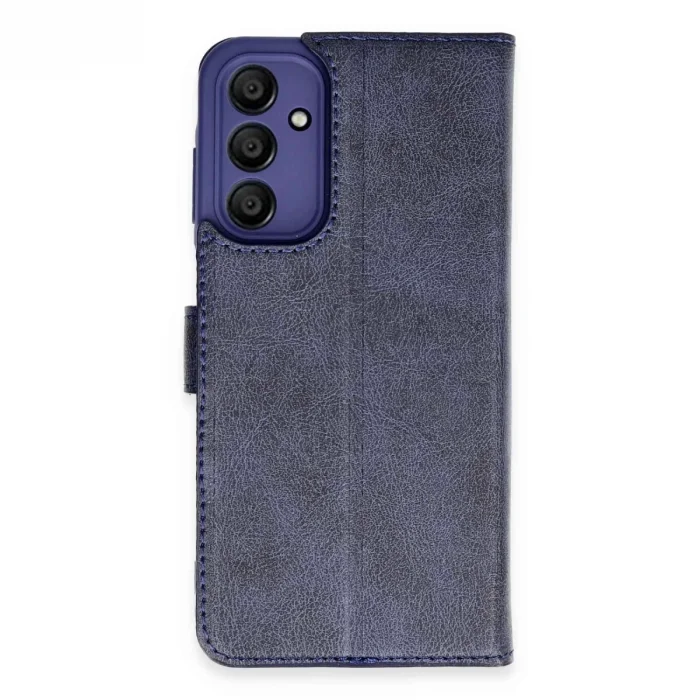 Samsung Galaxy M15 Kılıf Trend S Plus Kapaklı Kılıf - Lacivert