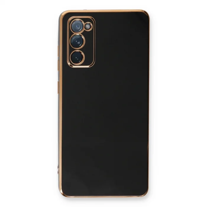 Samsung Galaxy S20 Fe Kılıf Volet Silikon - Siyah