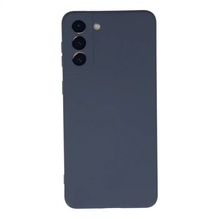 Samsung Galaxy S21 Plus Kılıf Nano İçi Kadife Silikon - Gri