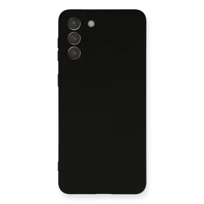 Samsung Galaxy S21 Plus Kılıf Nano İçi Kadife Silikon - Siyah